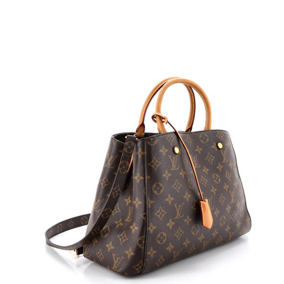 Louis Vuitton MM Montaigne Handbag Monogram Canvas - Picture 2 of 6